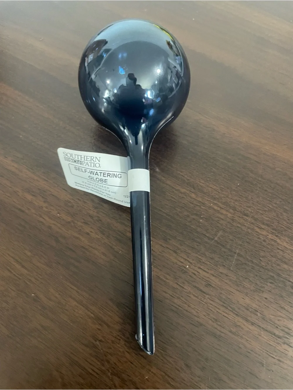 Self-Watering Globe in Deep Blue